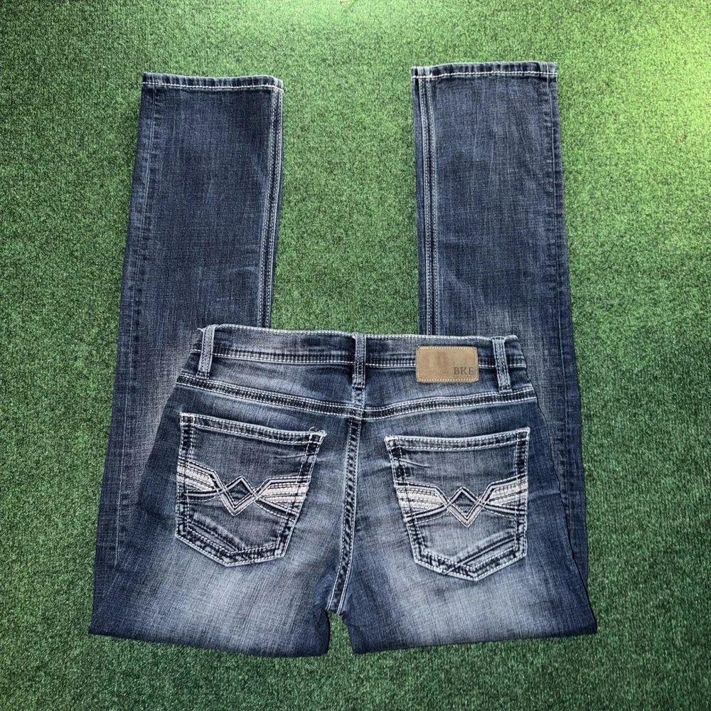 BKE Jake Straight Leg Jeans Men's 31x32 Blue Jeans